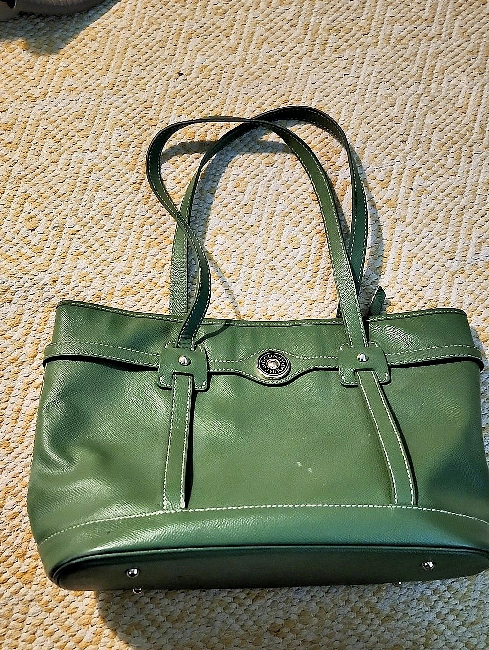 Dooney & Bourke Saffiano Maddie Tote Green